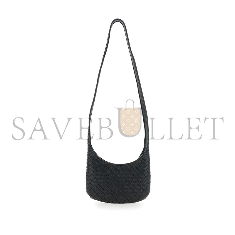 BOTTEGA VENETA INTRECCIATO LEATHER CROSSBODY BAG (25*17*3cm)